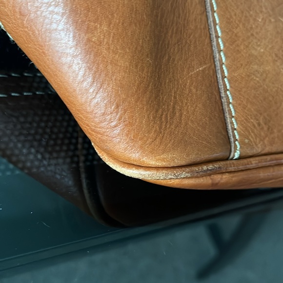 Ralph Lauren RLFC Rugby Blue Large Tote with Leather Trim - Picture 10 of 16